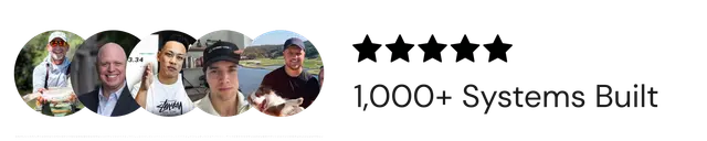 1,000+ Systems Built